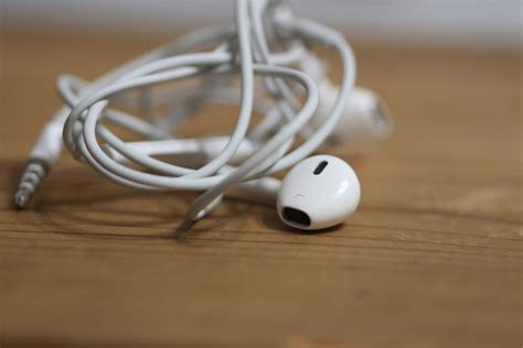 Free stock photo of earbuds, tangled