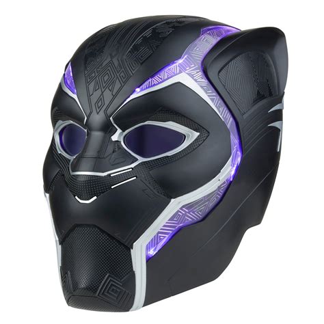 Hasbro Marvel Legends Black Panther Mask Replica with Vibrainium Light Up Effects