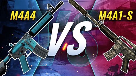 M4A4 VS M4A1-S Что выбрать? - YouTube