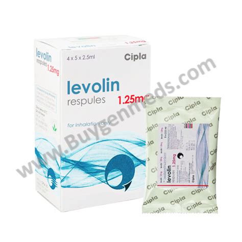 Levolin Respules 1.25 Mg : Levosalbutamol Side Effects, Price, Dosage