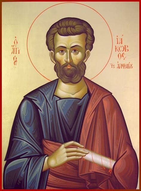 Feast Day Of Agios Iakovos, Son Of Alphaeus - Greek City Times