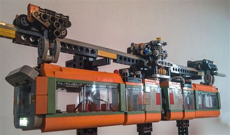 [MOC] Suspended monorail train - LEGO Train Tech - Eurobricks Forums