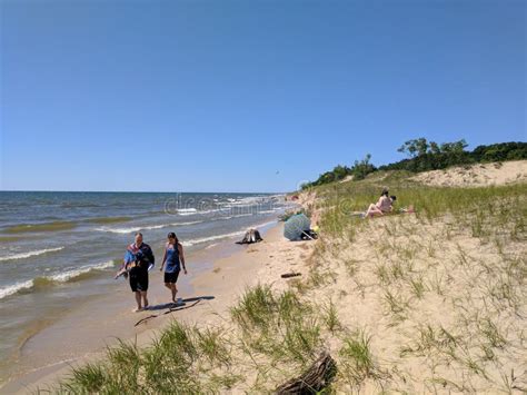 Pj Hoffmaster State Park Beach Editorial Photography - Image of dune, beach: 95746957