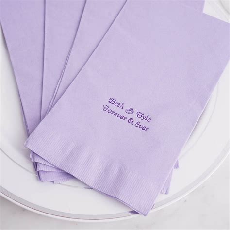 Personalized Wedding Napkins, Dinner Napkins, Wedding Favors | efavormart