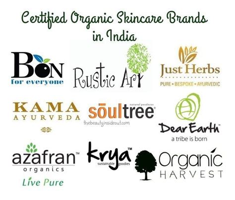 Certified Organic Skincare Brands In India | Organic skin care brands ...