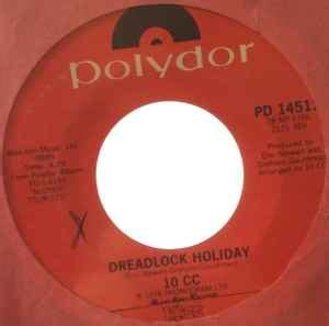 10cc - Dreadlock Holiday (1978, Vinyl) | Discogs