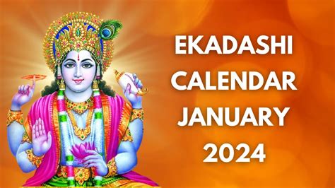 Ekadashi January 2024: Check Paush Month Ekadashi Dates, Significance ...