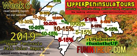 2019 Upper Peninsula Fall Color ReportMichigan Fall Colors, When are Fall Colors