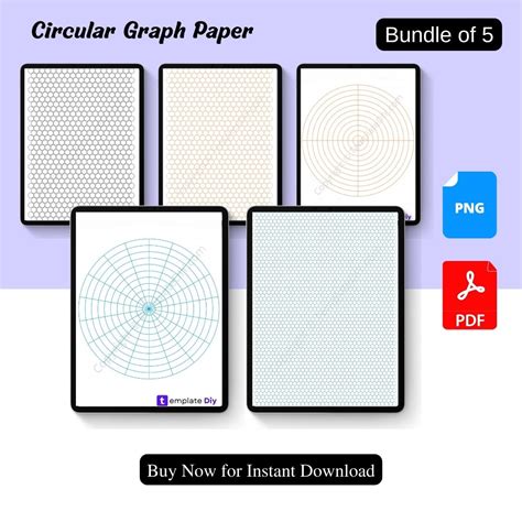 Engineering Graph Paper/ Grid Paper Printable Template in PDF