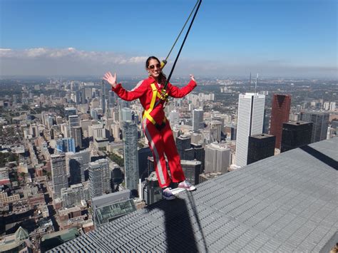 CN Tower Edge Walk - Scary as Hell, But Who Cares?