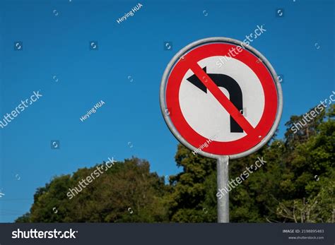 6,356 No Left Turn Road Sign Images, Stock Photos & Vectors | Shutterstock