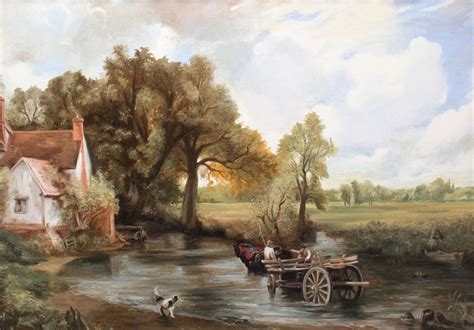 Constable's Haywain | Magical art, Art blog, Painting