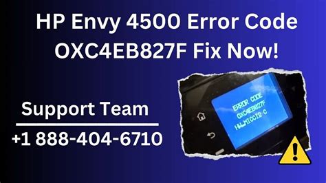 HP Envy 4500 Error Code OXC4EB827F: Troubleshooting Simple Steps | by Medium Article | Medium