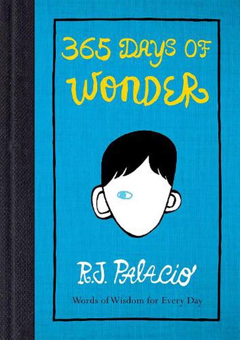 365 Days of Wonder by R.J. Palacio, Paperback, 9780552572712 | Buy ...