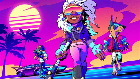 1920x1080 Synthwave Brawlhalla 1080P Laptop Full HD Wallpaper, HD ...