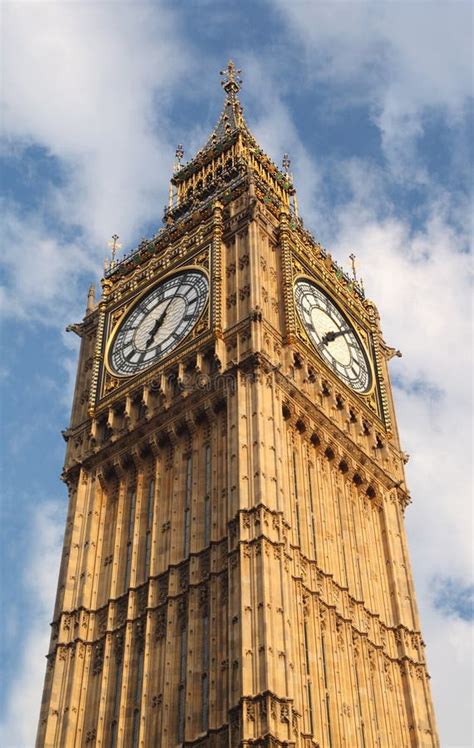 Big Ben is Famous English Clock Chimes in London Stock Photo - Image of ...