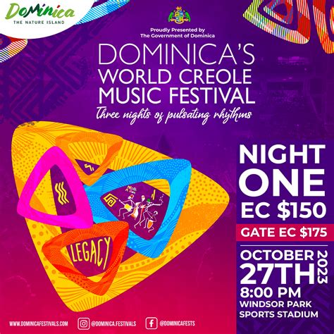 World Creole Music Festival - Dominica Festivals