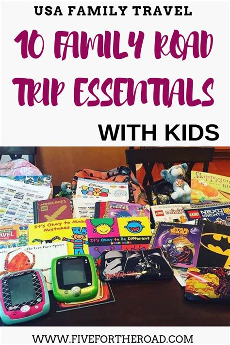 Road Trip Packing List for Families | Family Road Trip Essentials ...