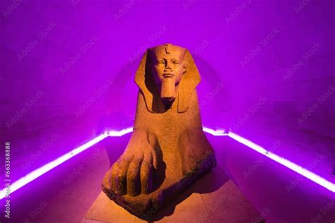 Sphinx of Tanis, Louvre Museum, Paris, France. Ancient Egyptian art. Stock Photo | Adobe Stock