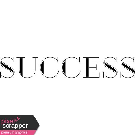 Success Word Art graphic by Marisa Lerin | DigitalScrapbook.com Digital ...