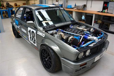 Max Marshall Racing BMW E30 with a twin-turbo 4.0 L M6040 V8 | Getunte autos, Coole autos, Autos ...