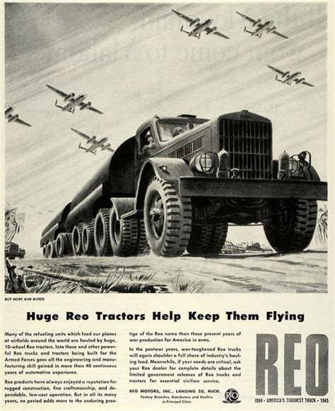 1942 : REO Motor Car Company In World War II – Michigan Day by Day