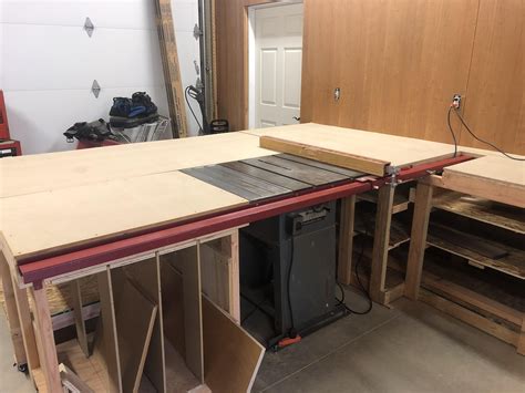 Outfeed Table and storage. : r/Workbenches