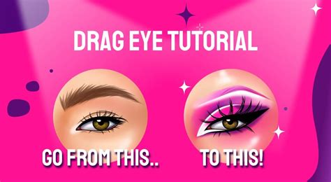 Drag Eye Makeup Tutorial Step By Step - 10 Easy Steps - Drag Universe