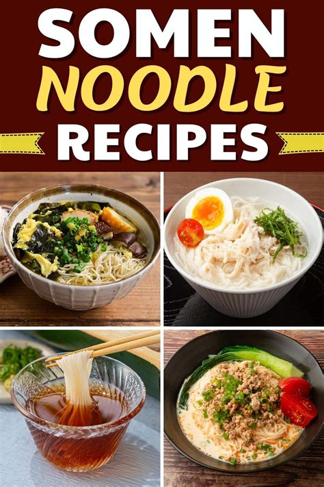 17 Best Somen Noodle Recipes - Insanely Good