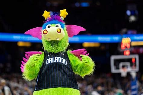 Who is the Orlando Magic's mascot, Stuff the Magic Dragon?