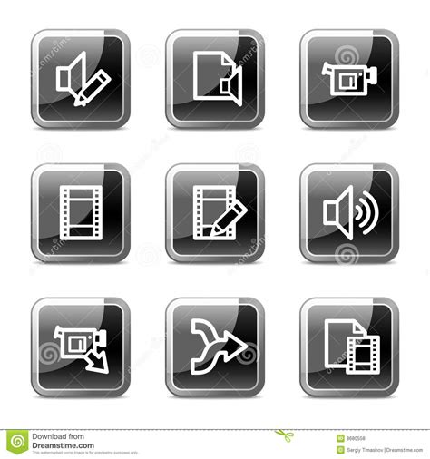 15 Editable Web Buttons Icons Images - Edit Button Icon Black and White, Edit Button Icon and ...