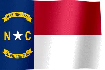 North Carolina Flag GIF | All Waving Flags