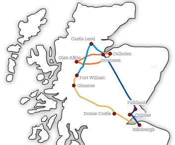 Tour Print: An Outlander Scotland Tour