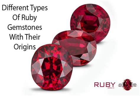 Different Types of Ruby Gemstones with their Origins