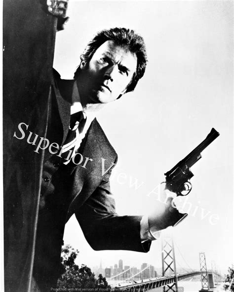 Clint Eastwood as Dirty Harry – Superior View Photo Archive