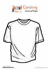 Shirt Coloring Page sketch template