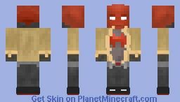 Red Hood Minecraft Skin