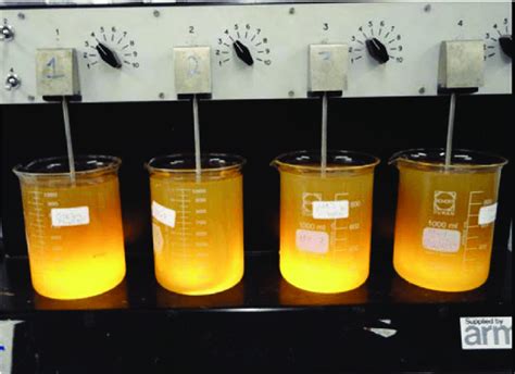 The jar test apparatus | Download Scientific Diagram