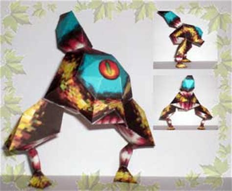 Free Papercraft | Paper Models 2012: Gohma Larva Papercraft (Zelda)