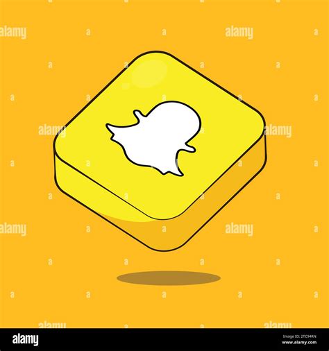 Snapchat Social Media App Website Icons Vector Website Cube Icon Stock Vector Image & Art - Alamy