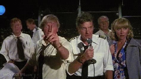 Airplane Movie GIF - JumpedOff Panicked - Discover & Share GIFs