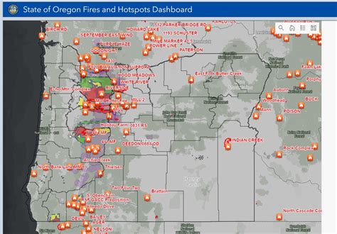 Oregon Fire Map 2024 Live - Aile Lorene