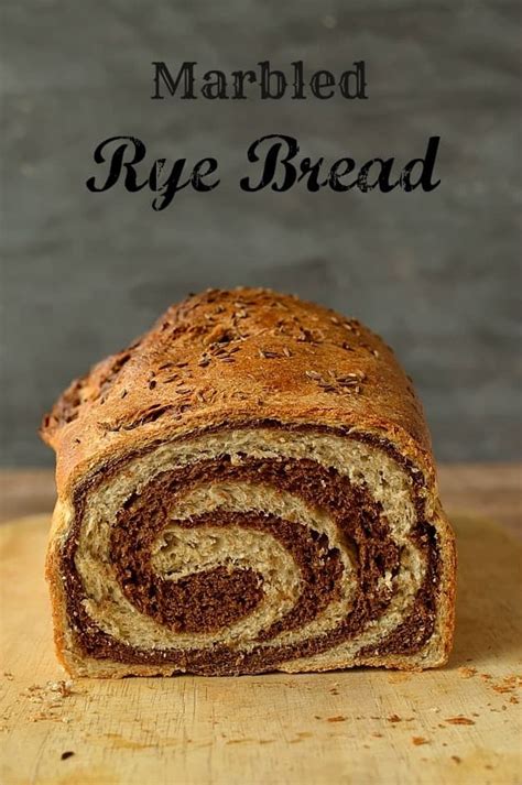 Marbled Rye Bread - Domestic Gothess