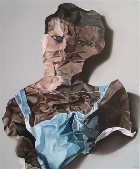 Crumpled Paper Paintings by Vesna Bursich | Daily design inspiration for creatives | Inspiration ...