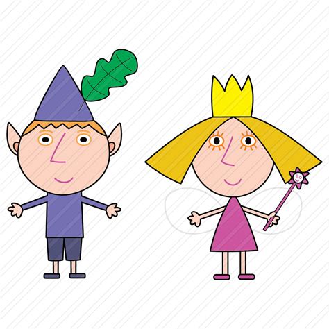 Ben And Holly Elf Fairy Princess Little Kingdom Instant Kids Toddlers Download Vector Art Cricut ...