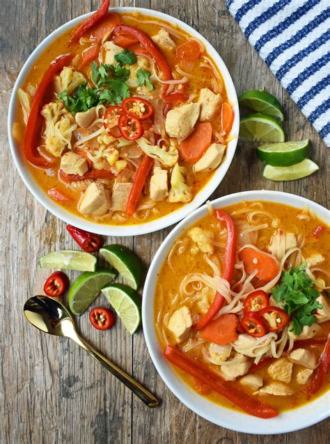 Thai Chicken Noodle Soup – Modern Honey