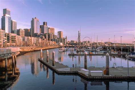 Waterfront Sunset- Seattle, WA : r/CityPorn