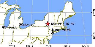 New Berlin, New York (NY) ~ population data, races, housing & economy