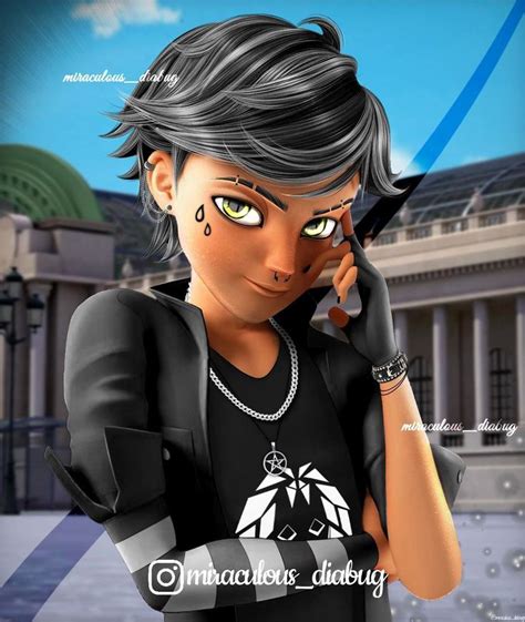 𝕯𝖎𝖆 🖤丨𝟒,𝟗𝐊 ☠ (@miraculous_diabug) posted on Instagram: “Miraculous- Emo ...