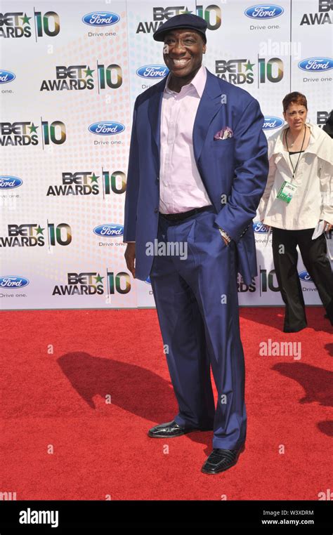 LOS ANGELES, CA. June 27, 2010: Michael Clarke Duncan at the 2010 BET Awards at the Shrine ...